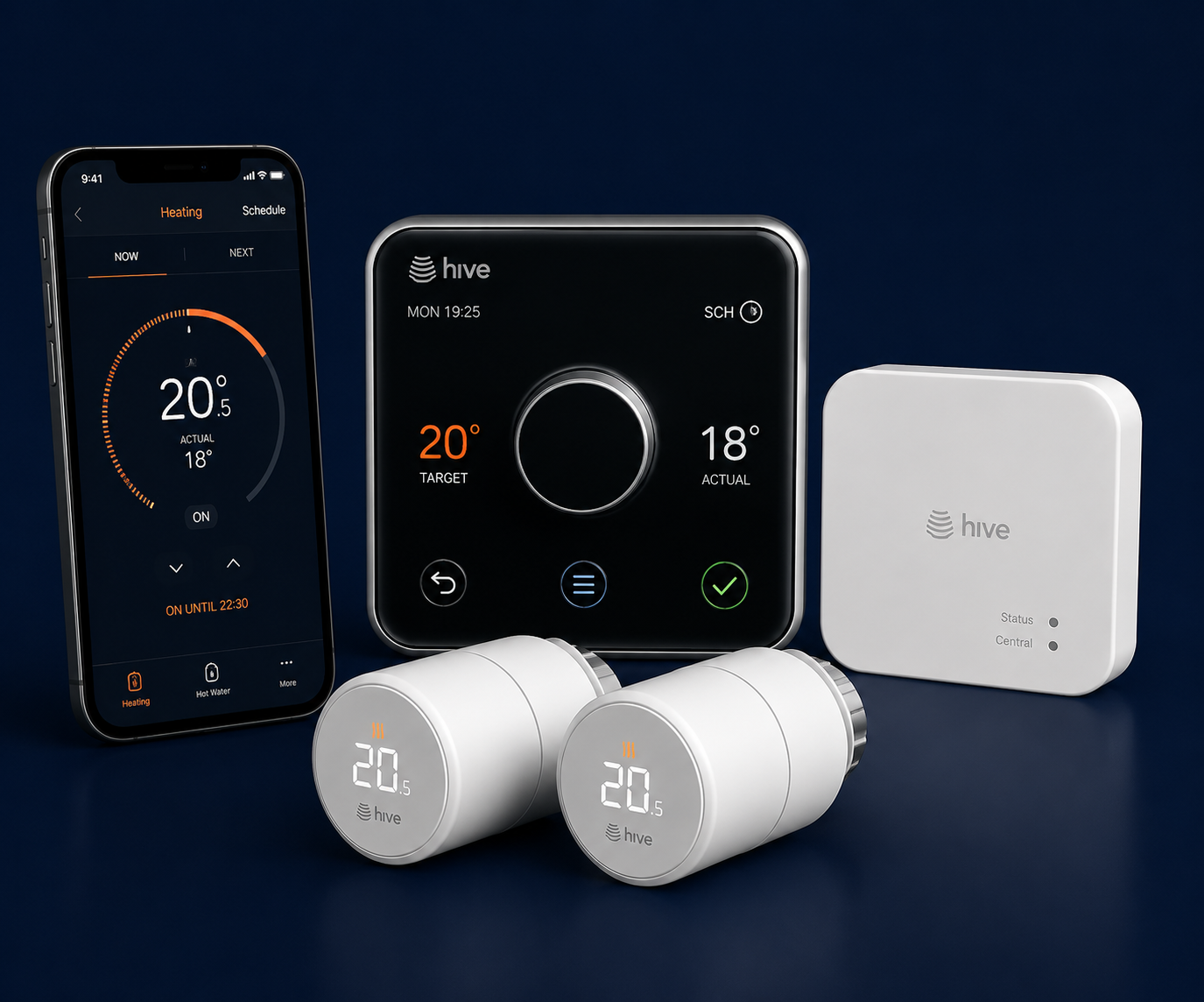 Hive Active Heating smart thermostat for UK homes