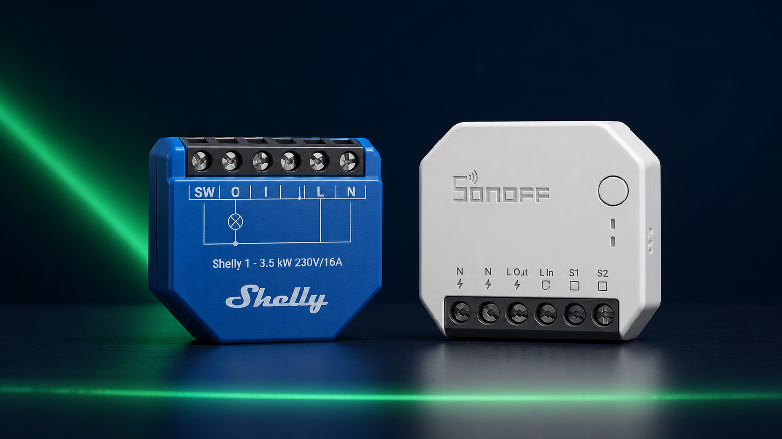 Shelly smart switch for UK homes - controls existing bulbs without rewiring
